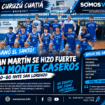 SAN MARTÍN SE HIZO FUERTE DE VISITANTE Y VENCIÓ 90-80 A SAN LORENZO