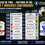 Curuzú Cuatiá ya tiene día y horario confirmado: cuándo juegan Victoria y Barracas por los octavos del Provincial