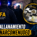 Narcomenudeo en Curuzú: la Policía Federal avanzó sobre una vivienda de Barrio Santa Teresita