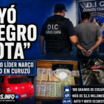 Cayó “Negro Mota” en Curuzú: lo investigan como presunto líder de una red narco tras importantes allanamientos