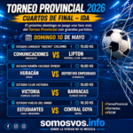 El Provincial entra en zona caliente: se juegan los cuartos de final de ida con un duelo curuzucuateño que se roba todas las miradas