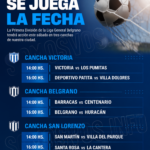 Liga General Belgrano: la Primera División sale a la cancha este sábado