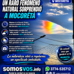 Un espectáculo en el cielo sorprendió a vecinos y estudiantes en Mocoretá