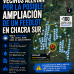 Vecinos de Chacra Sur expresan preocupación por la posible ampliación de un feedlot y reclaman ser escuchados