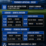 La Liga General Belgrano pone en marcha una nueva fecha con acción en Quinta y Primera División