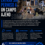 Cuatro hombres fueron demorados por ingresar sin autorización a un establecimiento rural