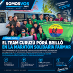 ADRIÁN SOSA VOLVIÓ A ROMPER SU MARCA Y CURUZÚ PORÁ SE SUBIÓ AL PODIO EN LA MARATÓN SOLIDARIA FARMAR