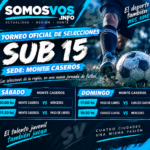 EL SUB 15 SE PREPARA PARA UNA JORNADA DE FÚTBOL CON SELECCIONES DE LA REGIÓN