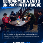 GENDARMERÍA EVITÓ UN TIROTEO Y UN PRESUNTO ATAQUE TERRORISTA CONTRA ESTABLECIMIENTOS EDUCATIVOS