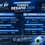 La Liga de Veteranos vuelve a la cancha con una jornada cargada de cruces y una finalísima femenina