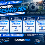 LA LIGA DE VETERANOS VIVE UNA JORNADA DE DEFINICIONES CON CRUCES, SEMIFINALES Y UNA GRAN FINAL FEMENINA